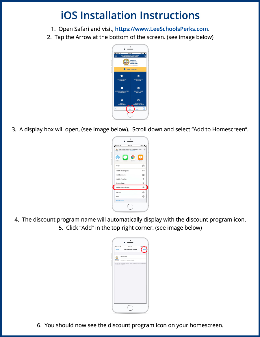 iOS Installation Instructions